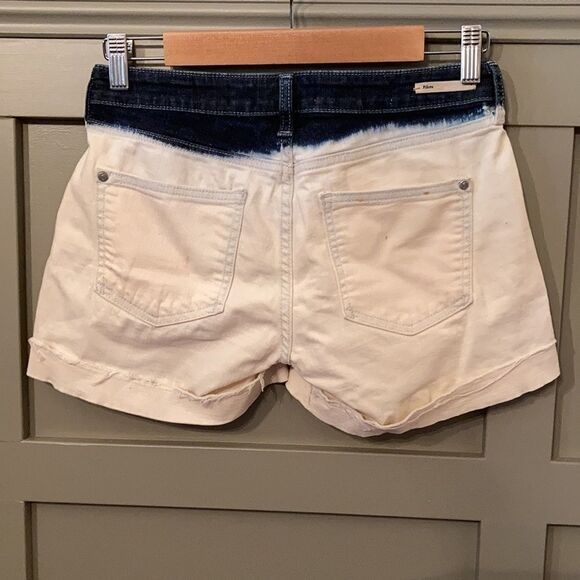 Anthropologie Pilcro and the Letterpress Dip Dyed Ombre Denim Shorts Size 25 - Picture 4 of 9